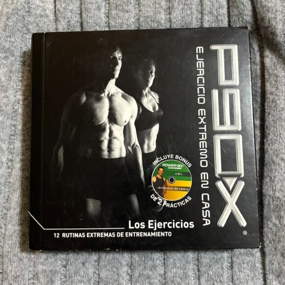 P90x Espanol Spanish Workout Series DVDs Fitness Gym Weight Loss Training - Picture 1 of 3